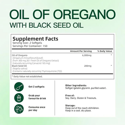 Oil of Oregano Softgels