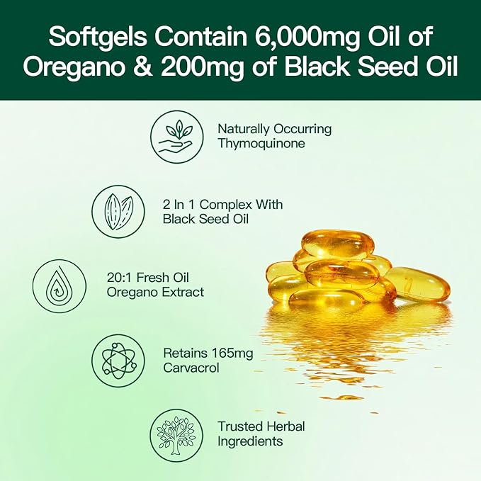 Oil of Oregano Softgels